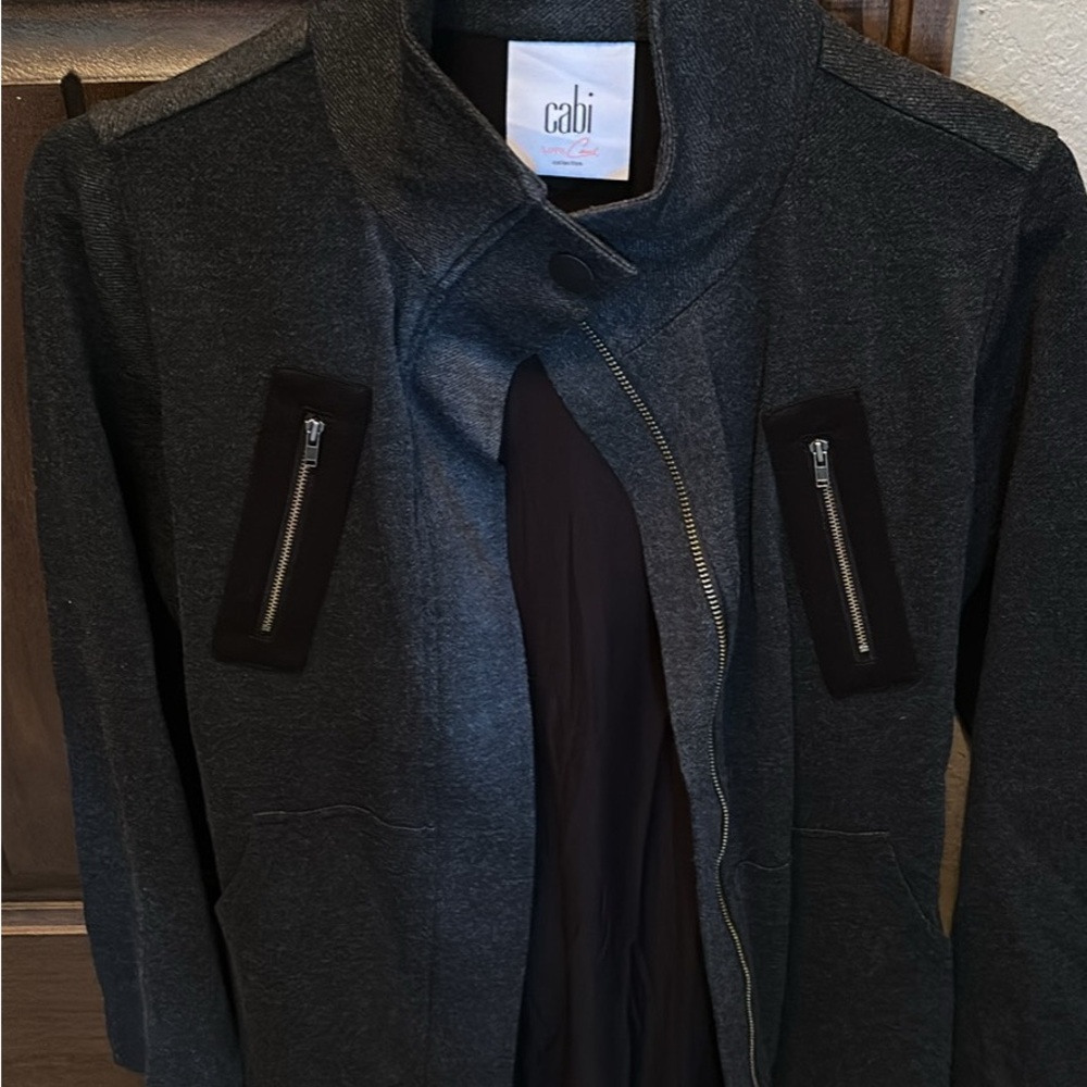 CAbi women Dark Gray Lightweight Jacket
